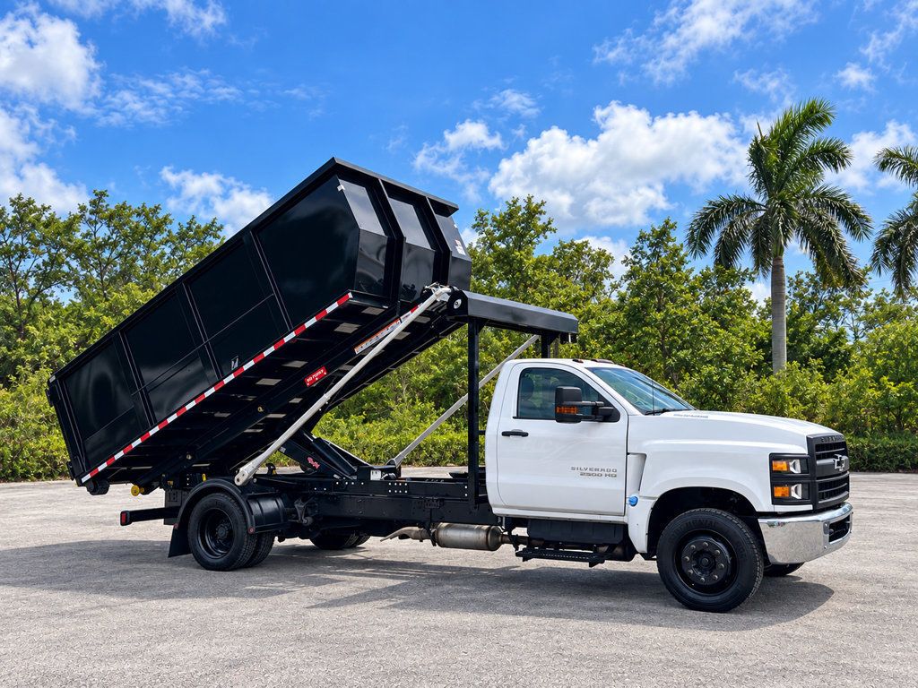 2023 Chevrolet Silverado 6500HD w/ NEW 14ft Switch N Go Dumpster Bin Roll Off Truck - 23090572 - 29