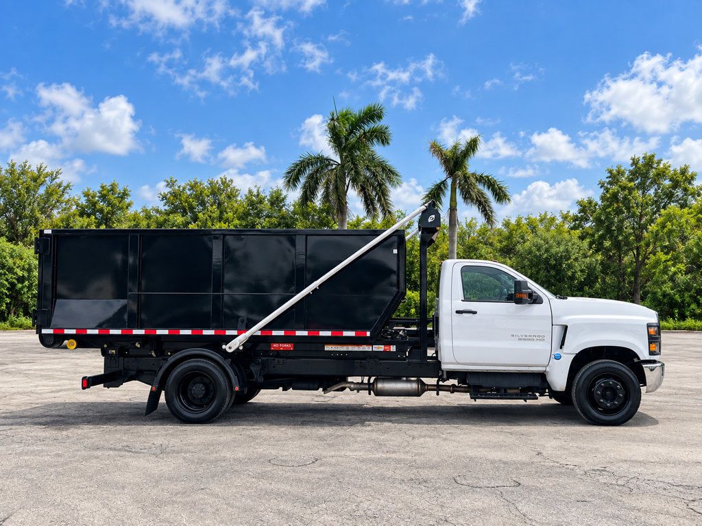 2023 Chevrolet Silverado 6500HD w/ NEW 14ft Switch N Go Dumpster Bin Roll Off Truck - 23090572 - 8