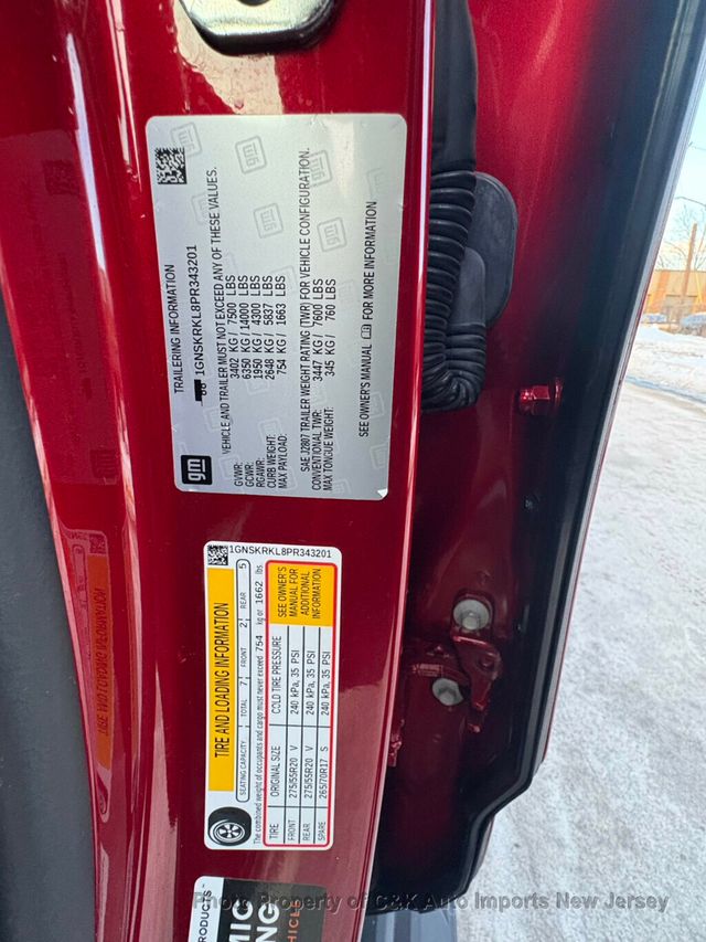 2023 Chevrolet Tahoe 4WD  RST,RST PERFORMANCE EDITION,6.2L ECOTEC3 V8 - 22981748 - 55