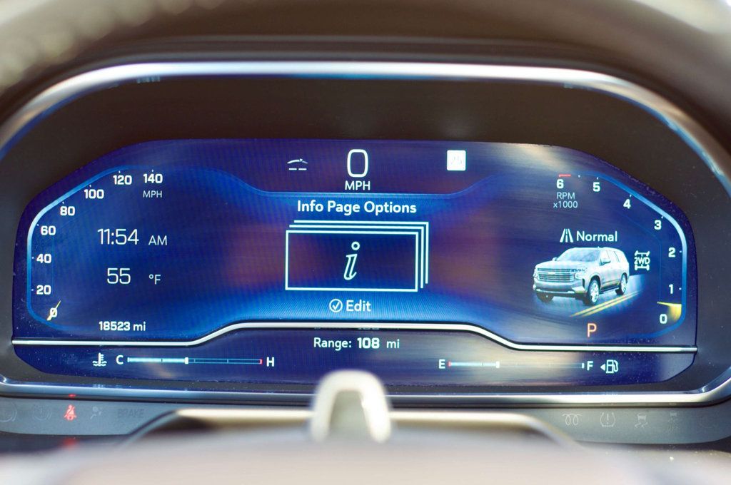 2023 Chevrolet Tahoe MSRP$87560/HighCountry/2ndRowCaptains/RearEntertainment/NAV - 22981280 - 22