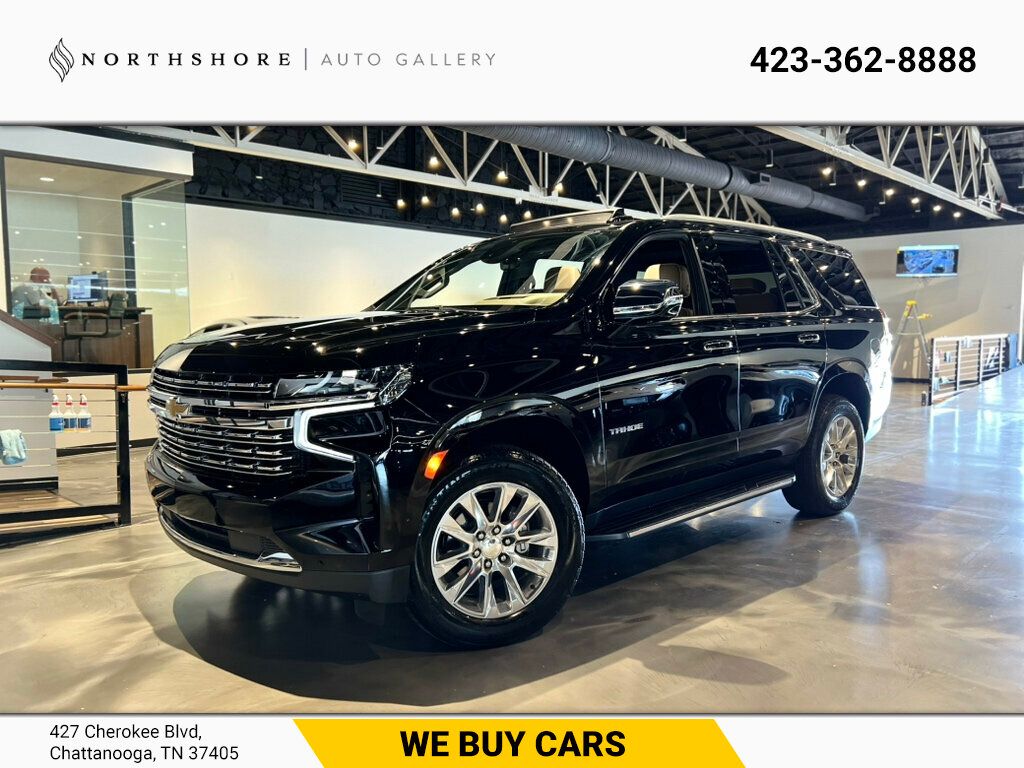 2023 Chevrolet Tahoe Premier/EnhancedDisplayPkg/PanoRoof/HeadUpDisplay/Htd&CldSeats - 22931631 - 0