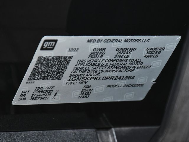 2023 Chevrolet Tahoe Z71 - 22949524 - 19