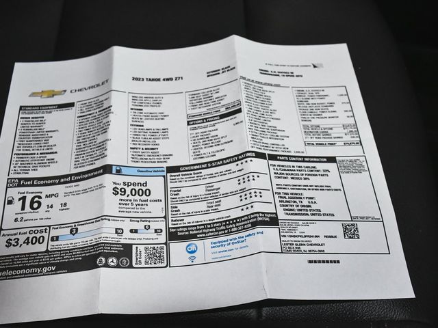 2023 Chevrolet Tahoe Z71 - 22949524 - 65