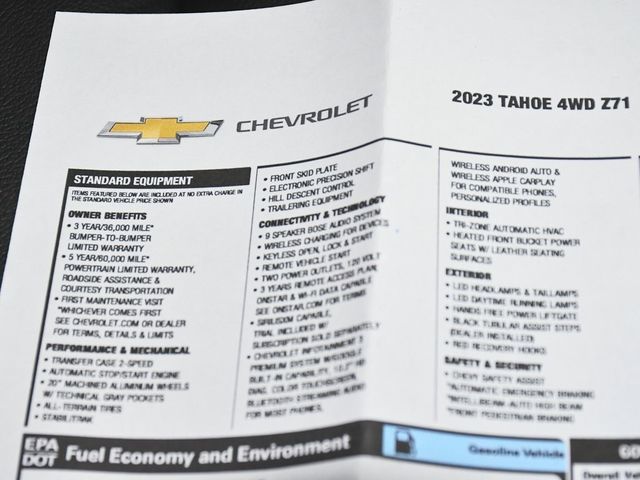 2023 Chevrolet Tahoe Z71 - 22949524 - 66