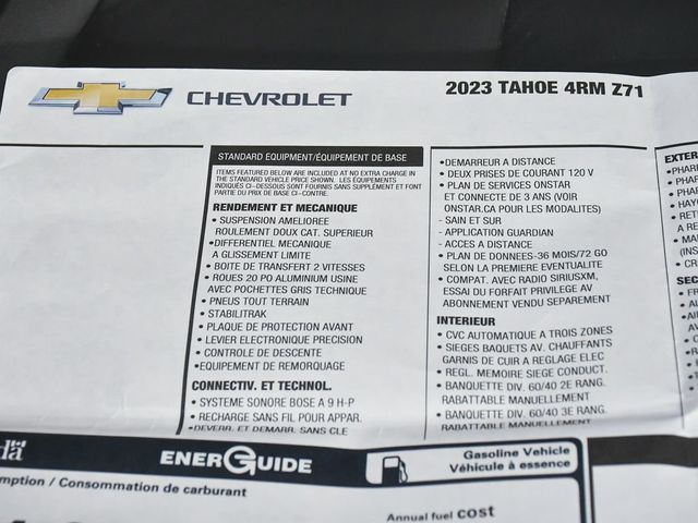 2023 Chevrolet Tahoe Z71 - 23006002 - 59
