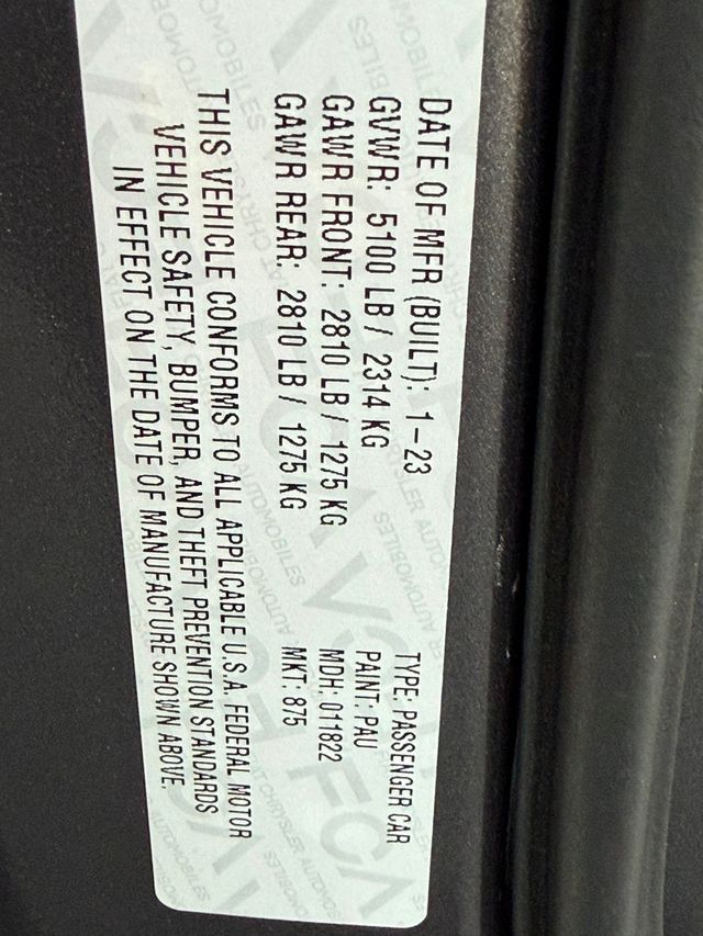 2023 Chrysler 300 300S RWD - 22951533 - 41