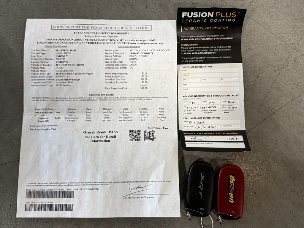 2023 Dodge Challenger *Demon 170* *Lightweight Edition* *Only 1400 Miles* *PPF* - 23098709 - 90