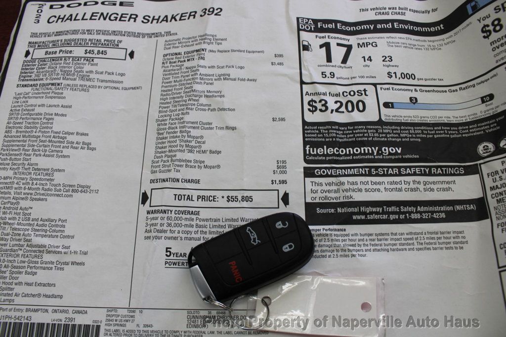 2023 DODGE CHALLENGER - Image 55