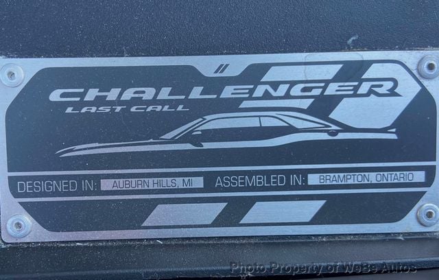 2023 Dodge Challenger SRT Hellcat Jailbreak Last Call For Sale - 22484288 - 33