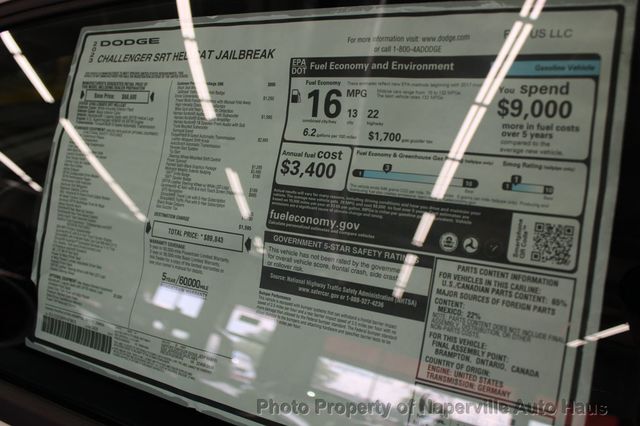 2023 Dodge Challenger SRT Hellcat Jailbreak RWD - 22870274 - 60