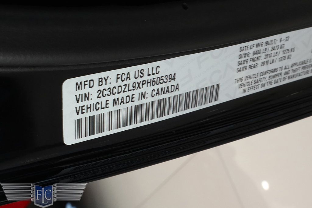 2023 Dodge Challenger SRT Hellcat Redeye Widebody Black Ghost - 22984758 - 43