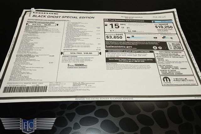 2023 Dodge Challenger SRT Hellcat Redeye Widebody Black Ghost - 22984758 - 45