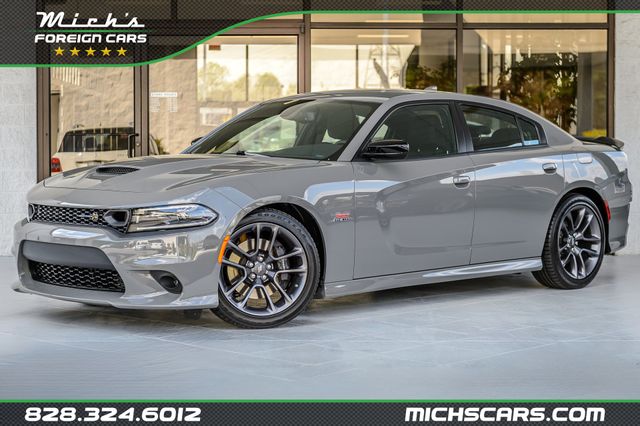 2023 Dodge Charger CHARGER SCAT PACK - DESTROYER GRAY - ULTRA LOW MILES - GORGEOUS - 23005126 - 0