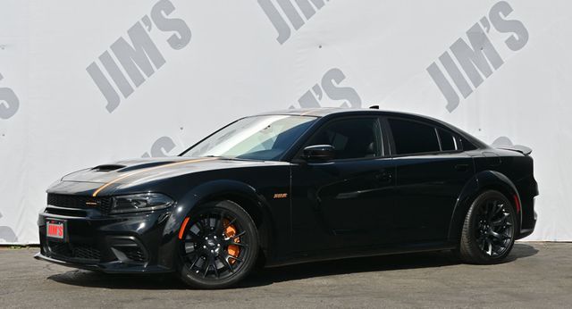 2023 Dodge Charger Scat Pack Widebody HEMI Orange Pkg Carbon/Suede Interior Pkg - 22982114 - 0