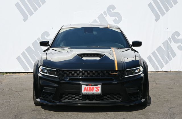2023 Dodge Charger Scat Pack Widebody HEMI Orange Pkg Carbon/Suede Interior Pkg - 22982114 - 1