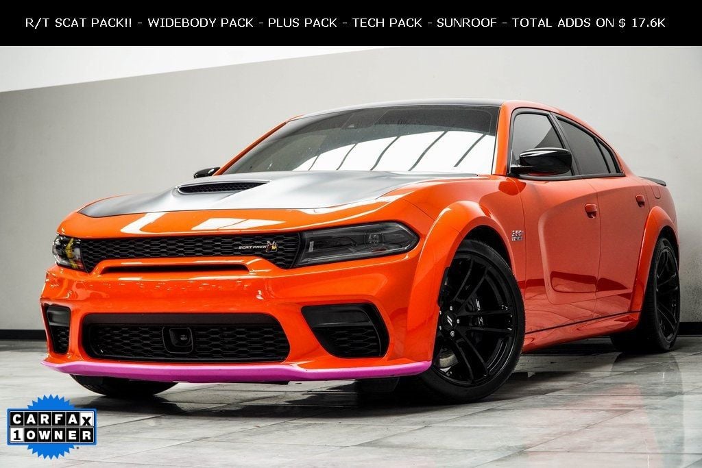Used 2023 Dodge Charger Scat Pack with VIN 2C3CDXGJ4PH619123 for sale in Kennesaw, GA