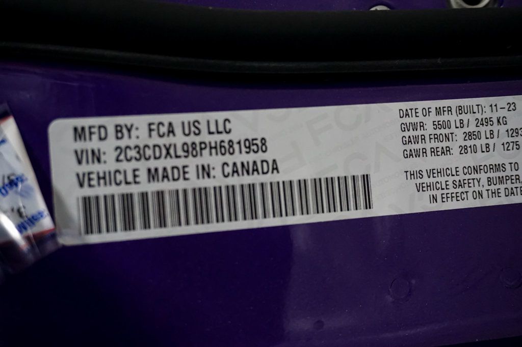 2023 Dodge Charger *SRT Hellcat* *Widebody Jailbreak* *Plum Crazy* *Only 1600 Miles - 23027106 - 19