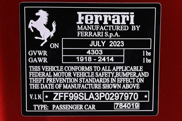 2023 Ferrari 296 GTB Coupe - 23007213 - 27