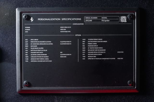 2023 Ferrari F8 Spider Convertible - 23015725 - 51