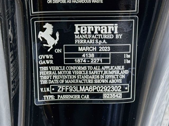 2023 Ferrari F8 Spider Convertible - 23064138 - 26