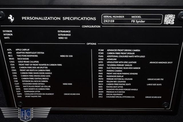 2023 Ferrari F8 Spider Convertible - 22975625 - 49