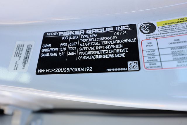 2023 FISKER OCEAN One AWD - 23016067 - 45