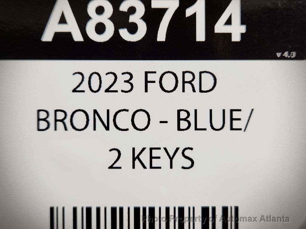 2023 FORD BRONCO Badlands 4 Door Advanced 4x4 - 21999478 - 90