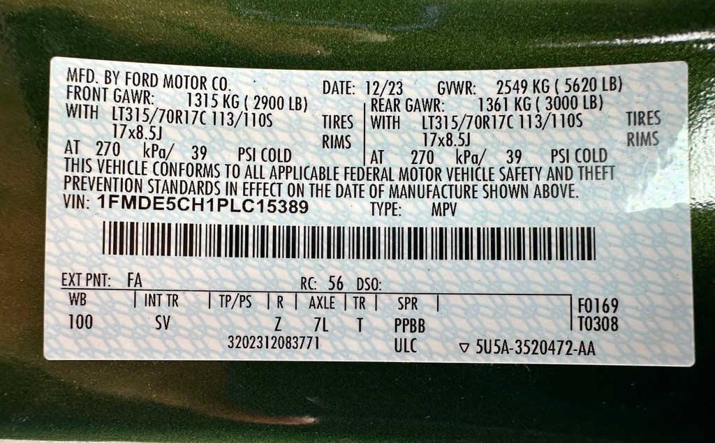 2023 Ford Bronco Big Bend 2 Door Advanced 4x4 - 22986331 - 37