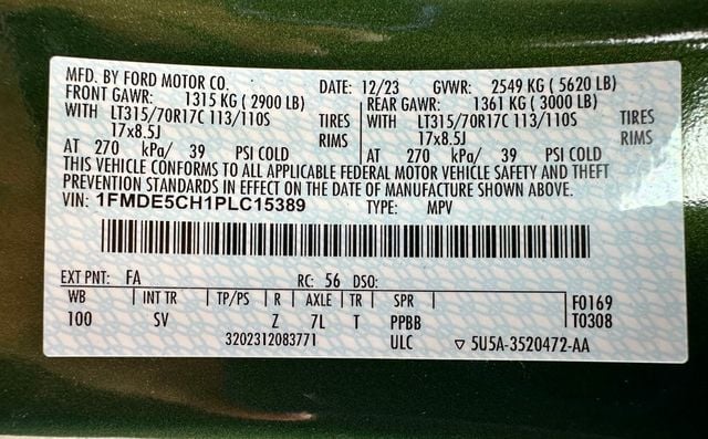 2023 Ford Bronco Big Bend 2 Door Advanced 4x4 - 22986331 - 37