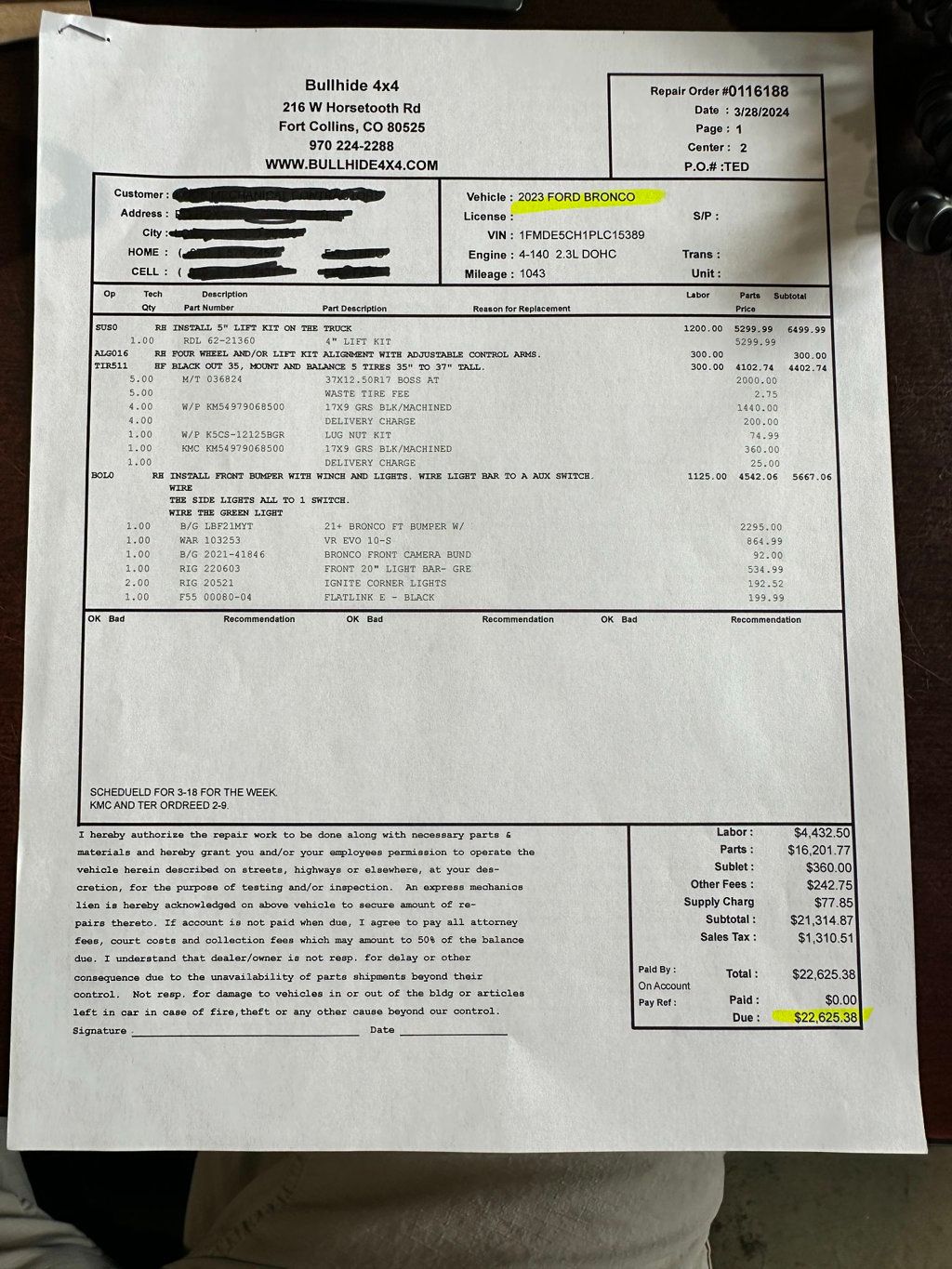 2023 Ford Bronco Big Bend 2 Door Advanced 4x4 - 22986331 - 40