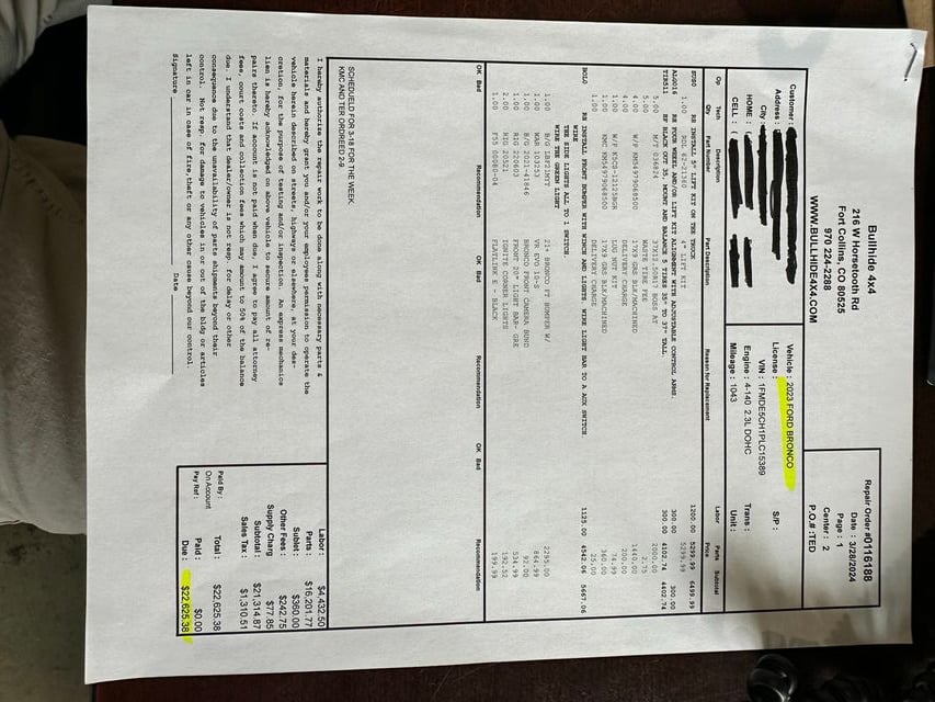 2023 Ford Bronco Big Bend 2 Door Advanced 4x4 - 22986331 - 40