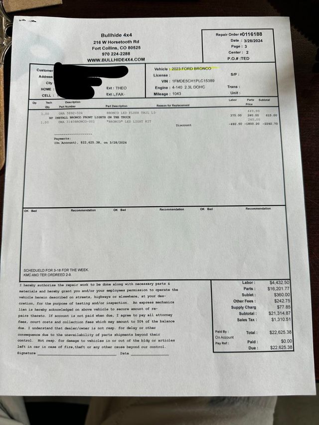 2023 Ford Bronco Big Bend 2 Door Advanced 4x4 - 22986331 - 42