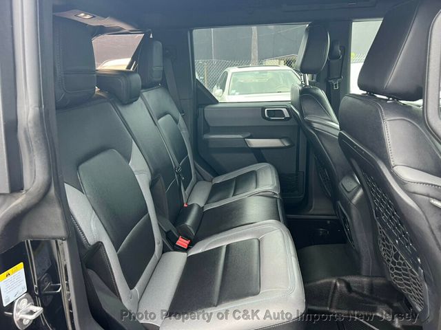 2023 Ford Bronco Black Diamond 4 Door Advanced 4x4,2.7 ECOBOOST, - 22932994 - 35