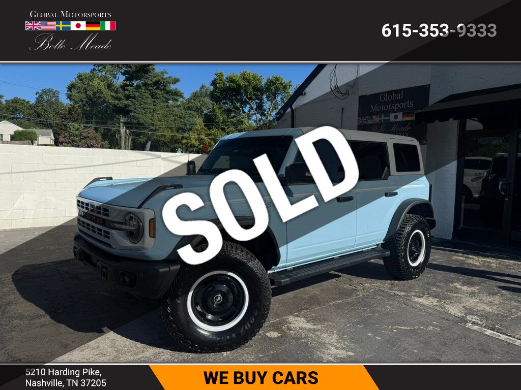 2023 Ford Bronco Heritage/LimitedEdition/HeatedLeatherSeats/BlindSpotMonitor/NAV - 22903428 - 0
