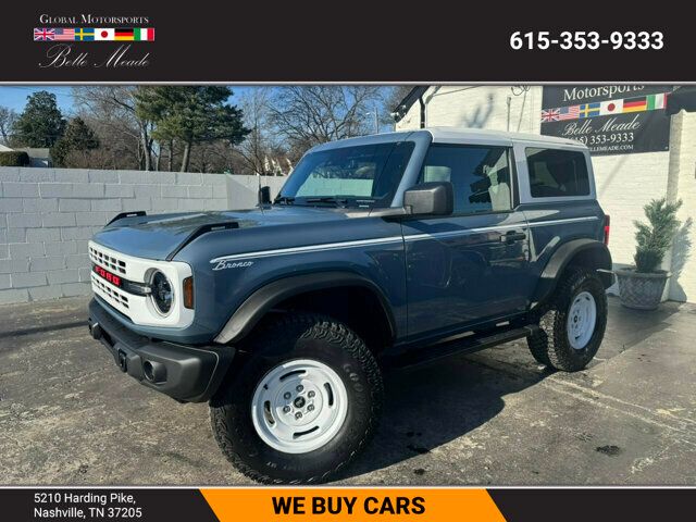 2023 Ford Bronco LocalTrade/HeritageEdition/SasquatchPkg/BlindSpotMonitor/NAV - 22739195 - 0