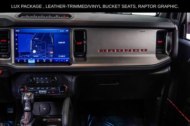 2023 Ford Bronco Raptor 4 Door Advanced 4x4 - 23064123 - 21