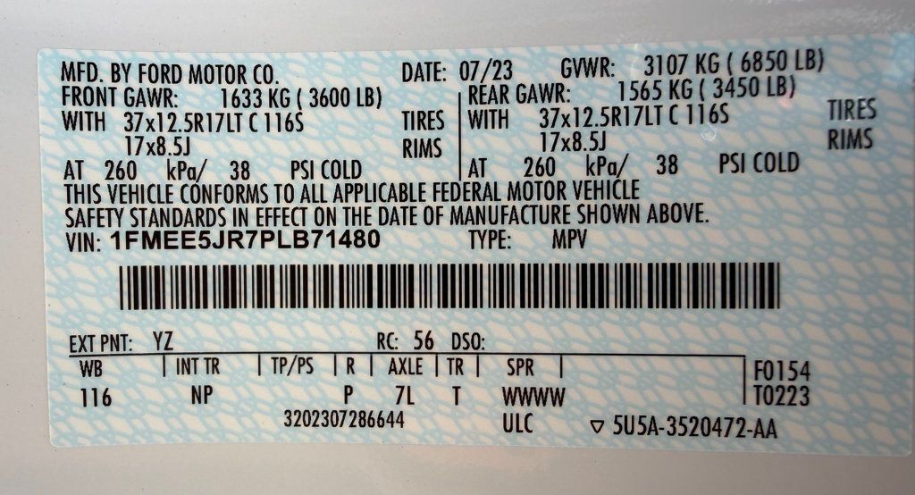 2023 Ford Bronco Raptor 4 Door Advanced 4x4 - 23010390 - 40