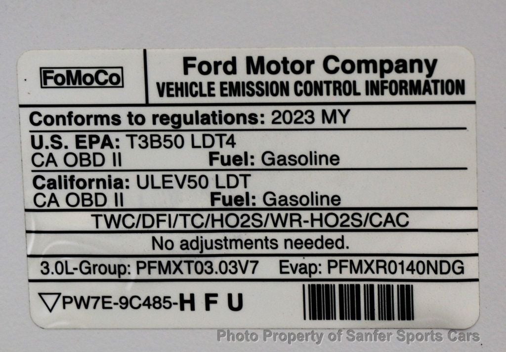 2023 Ford Bronco Raptor 4 Door Advanced 4x4 - 22976139 - 40