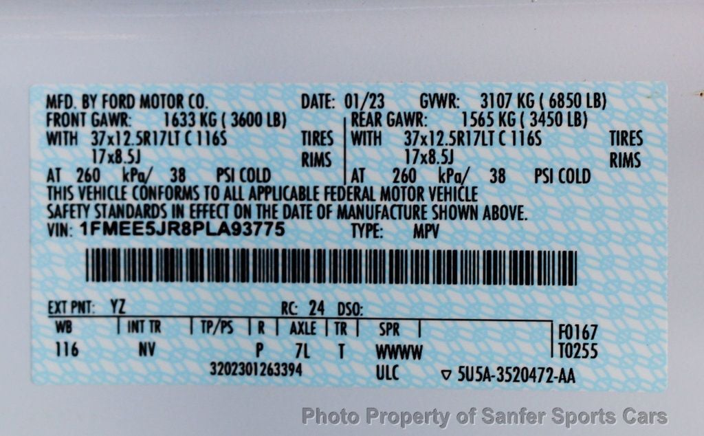 2023 Ford Bronco Raptor 4 Door Advanced 4x4 - 22976139 - 41