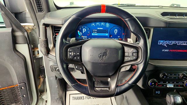 2023 Ford Bronco Raptor 4 Door Advanced 4x4 with 17'' Black Forged Wheels - 22975900 - 10