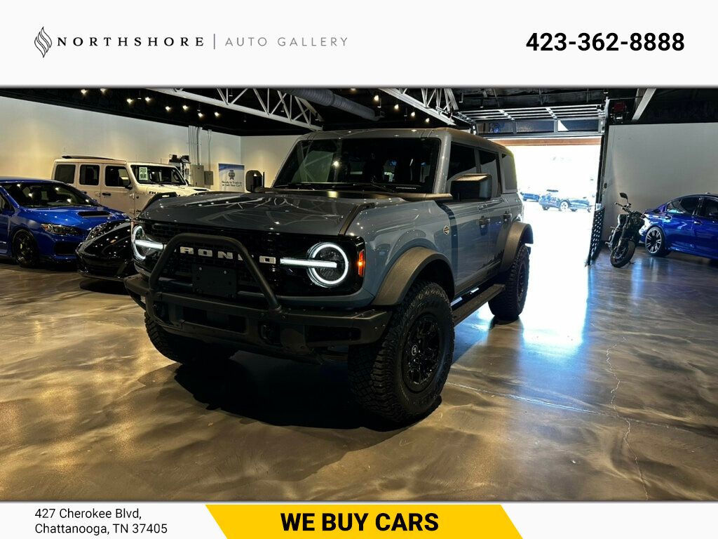 2023 Ford Bronco WildTrak/SasquatchPkg/NAV/HD ModularBumper/HtdSeats/MidPkg - 22626034 - 0