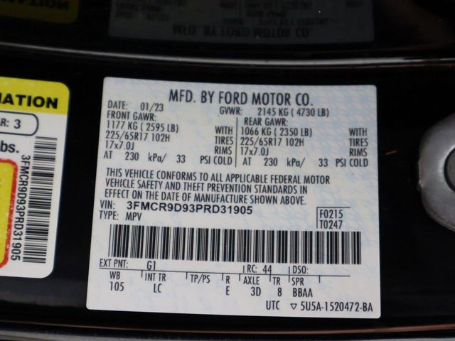 2023 Ford Bronco Sport Badlands 4x4 - 23031281 - 50