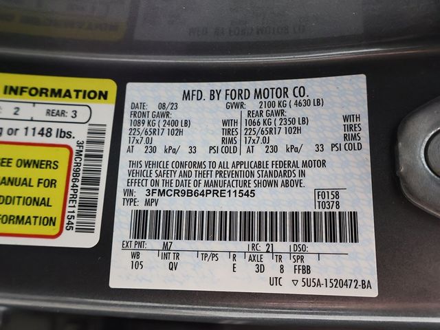 2023 Ford Bronco Sport Big Bend 4x4 - 22974708 - 43