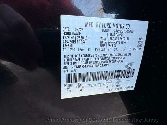 2023 Ford Edge SEL AWD,CONVENIENCE PACKAGE,HEATED STEERING,CO PILOT 360 - 22978834 - 59