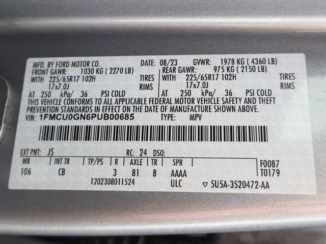 2023 Ford Escape Active FWD - 23086687 - 49