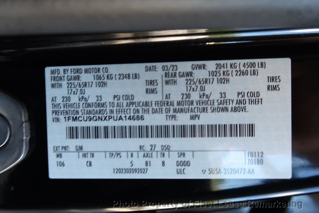 2023 Ford Escape Escape AWD Active - 22921498 - 13