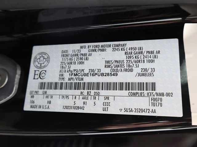 2023 Ford Escape PHEV FWD - 22997582 - 54