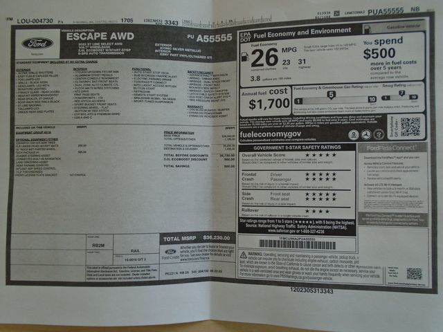 2023 Ford Escape ST-Line Select AWD - 22975932 - 36