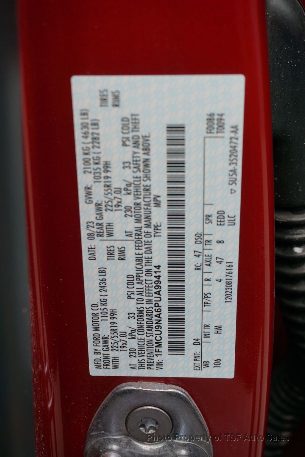 2023 Ford Escape ST-Line Select AWD PANO ROOF CARPLAY NAVI 360 CAMERAS HOT SEATS  - 23004243 - 49