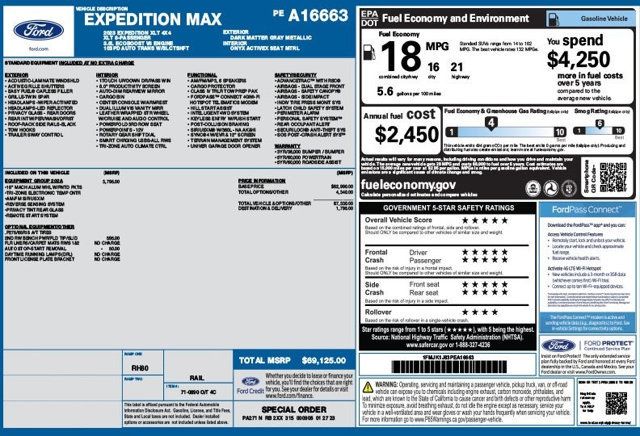 2023 Ford Expedition Max XLT 4x4 - 22957720 - 2